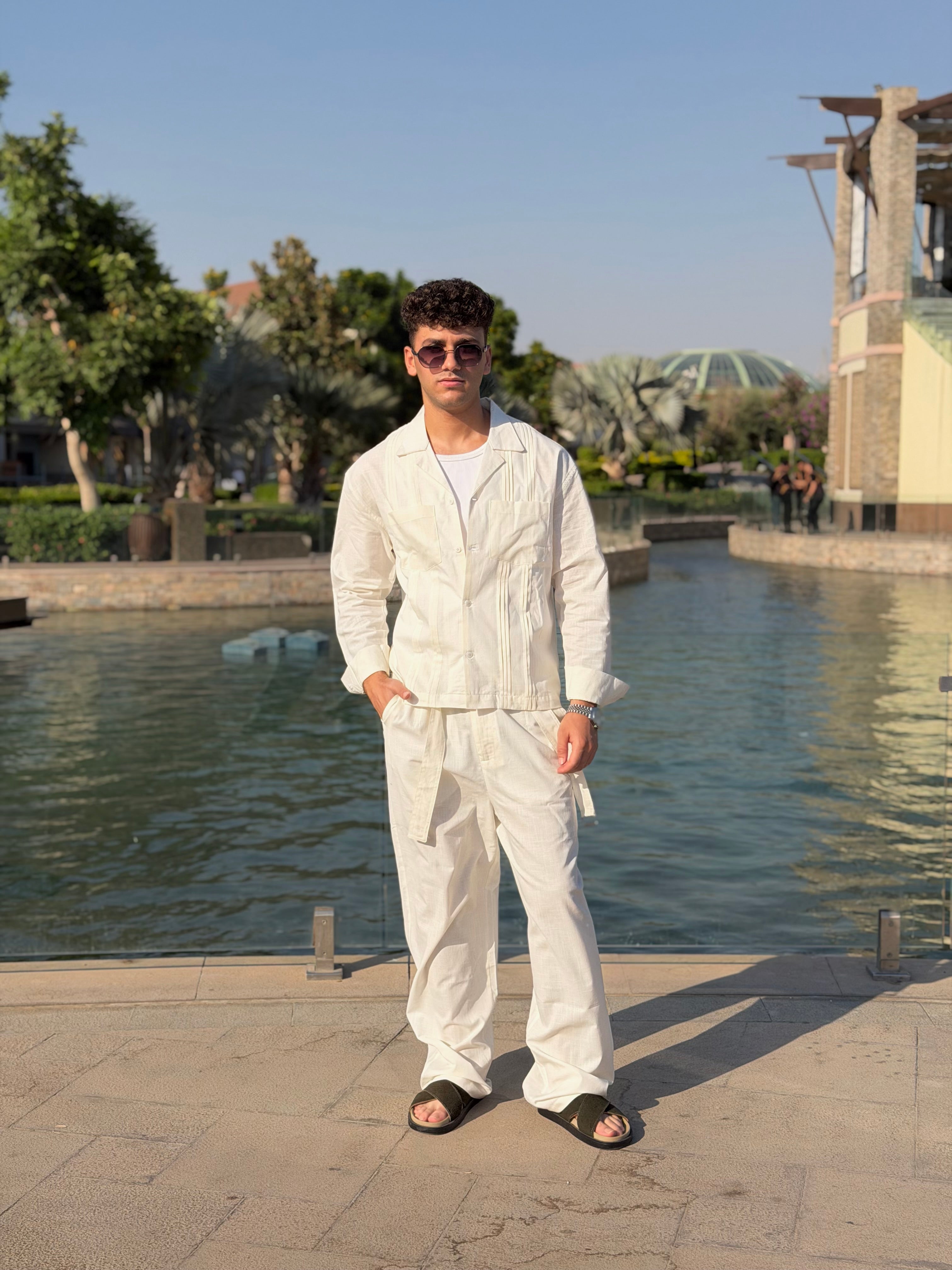 Relaxed Linen Two-Piece Set