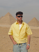 Boxy-fit Shirt Yellow
