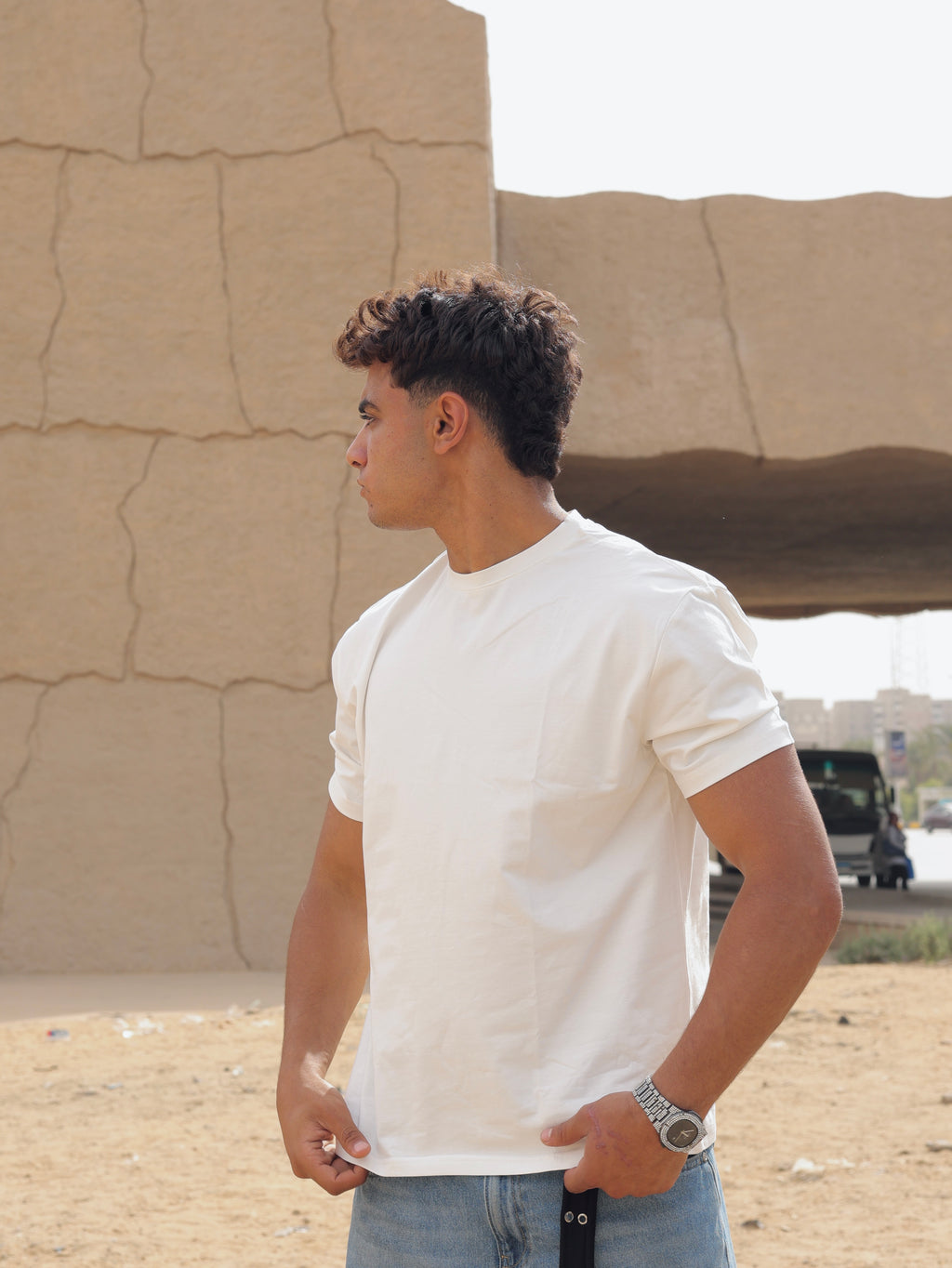 T Shirt Perfect Fit Basic white
