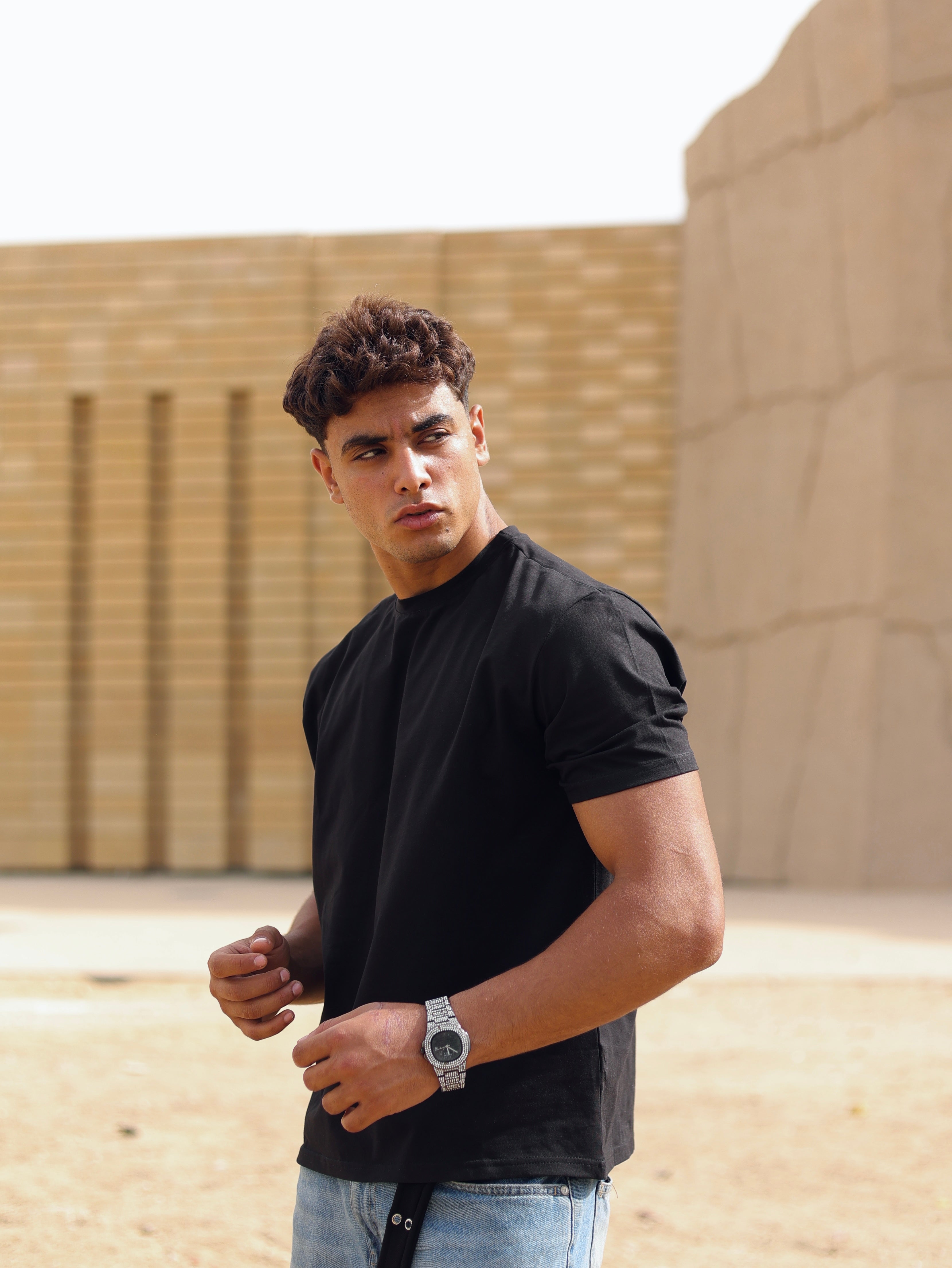 T Shirt Perfect Fit Basic Black