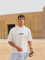 Boxy-fit T shirt White