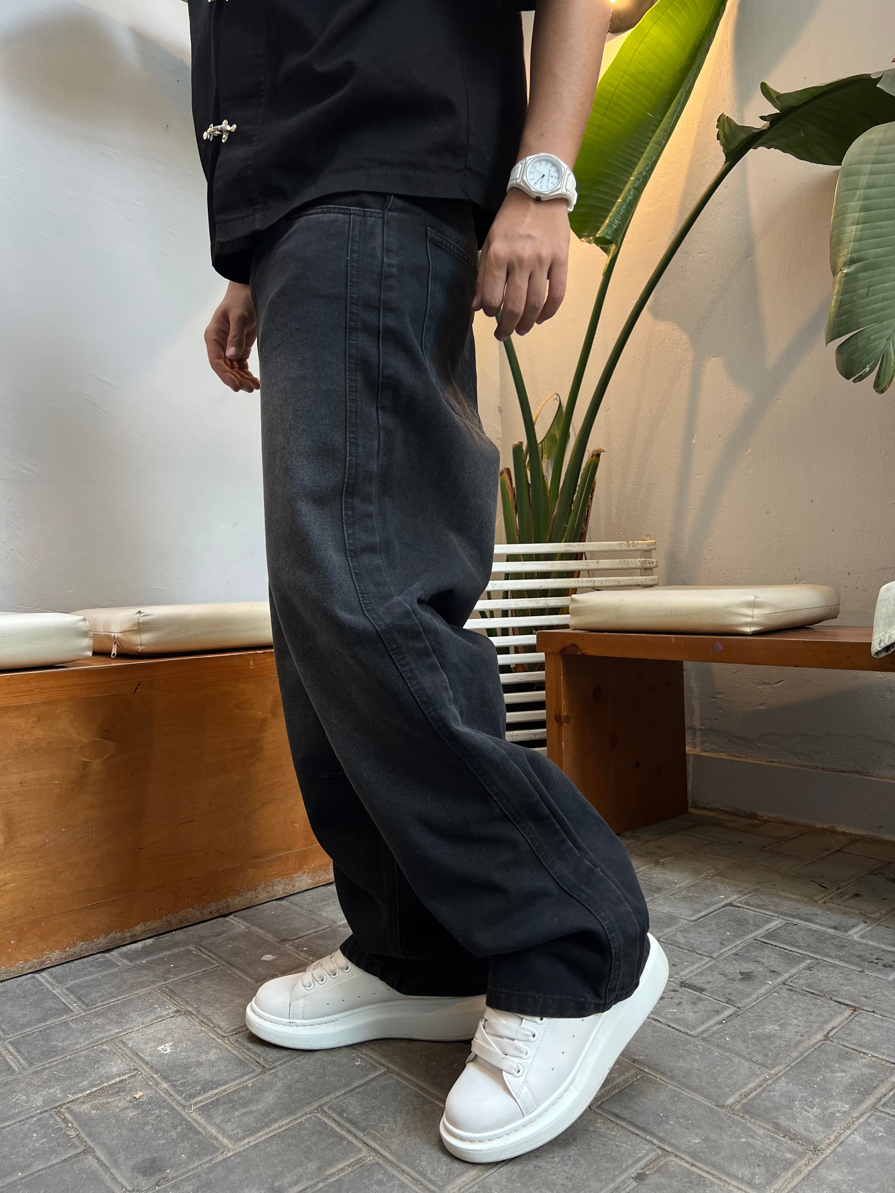 Super Baggy Jeans - Classic Black