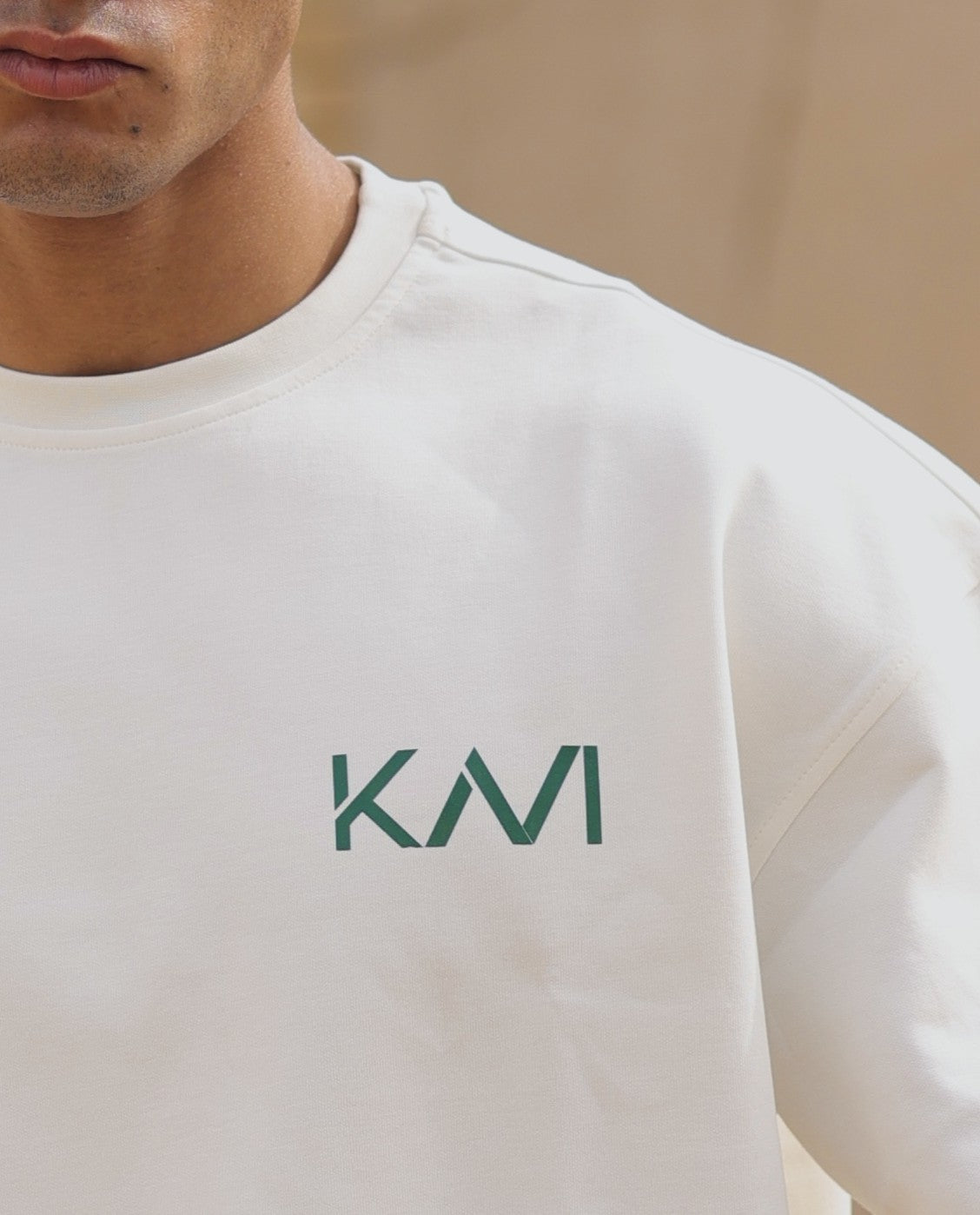 Boxy-fit T shirt White