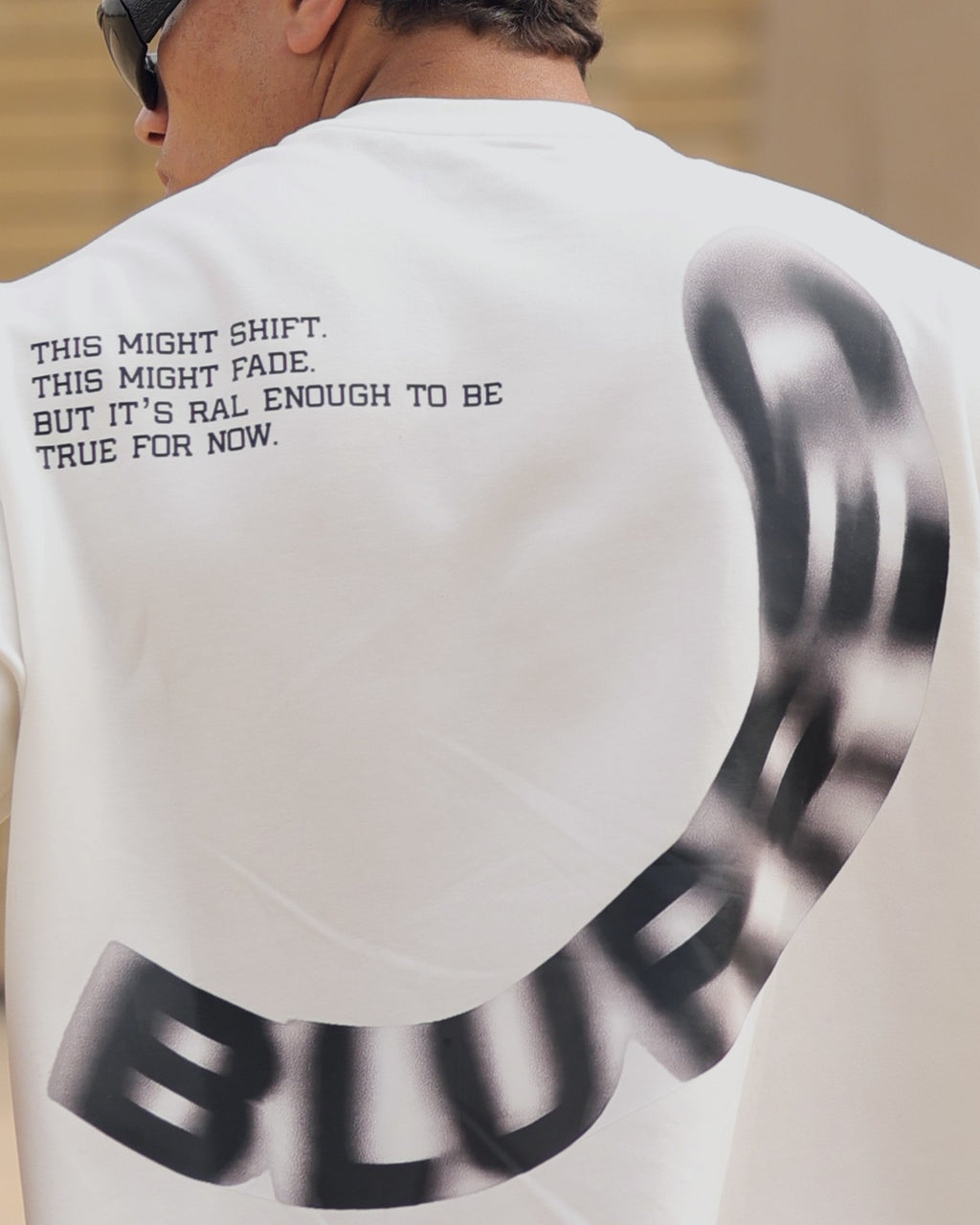 Boxy-fit T shirt White