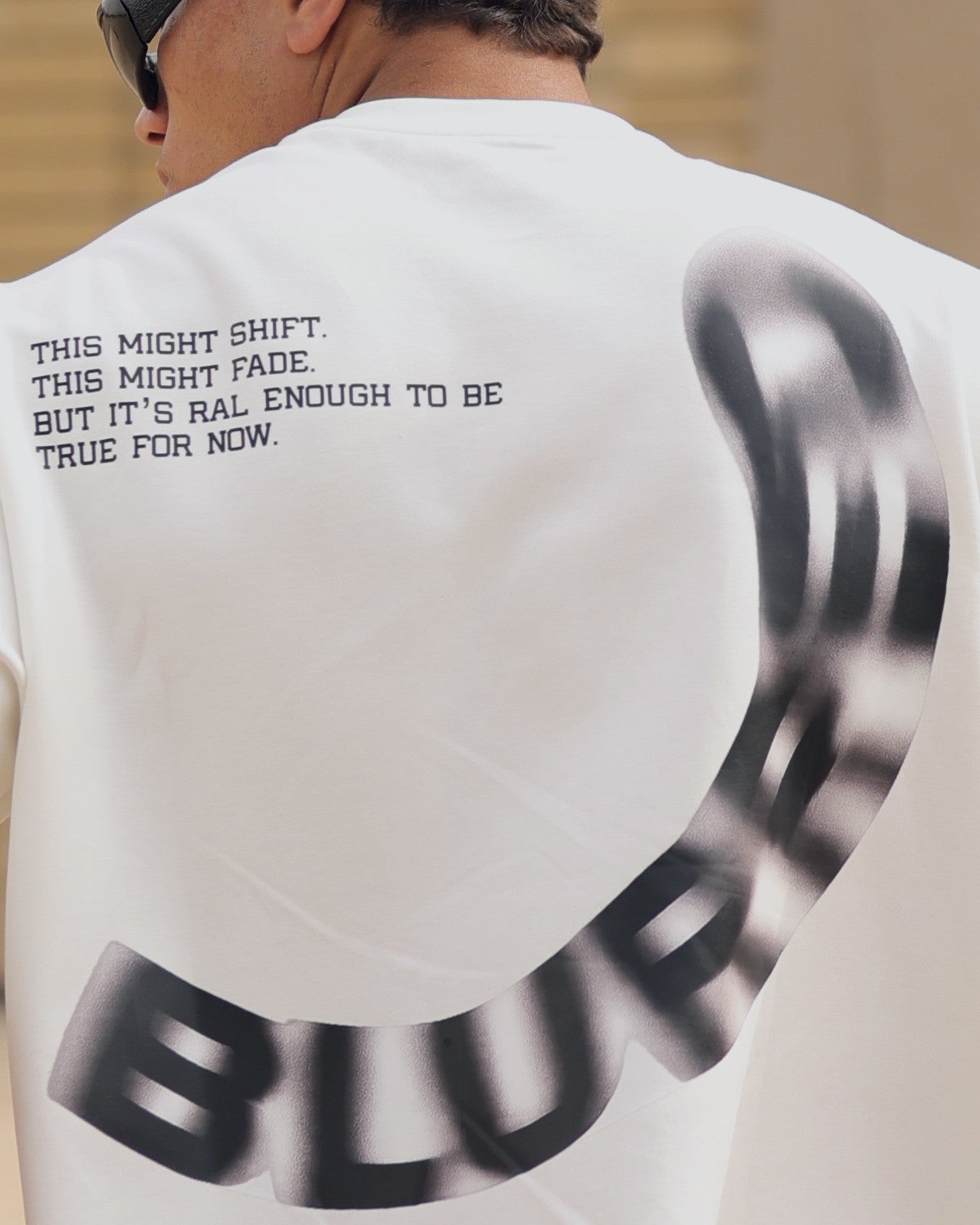 Boxy-fit T shirt White