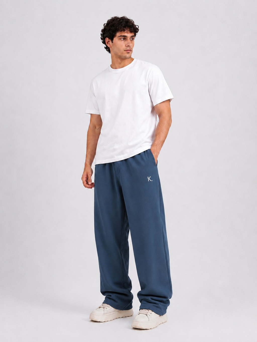 Kavi Sweatpants Petrol Blue