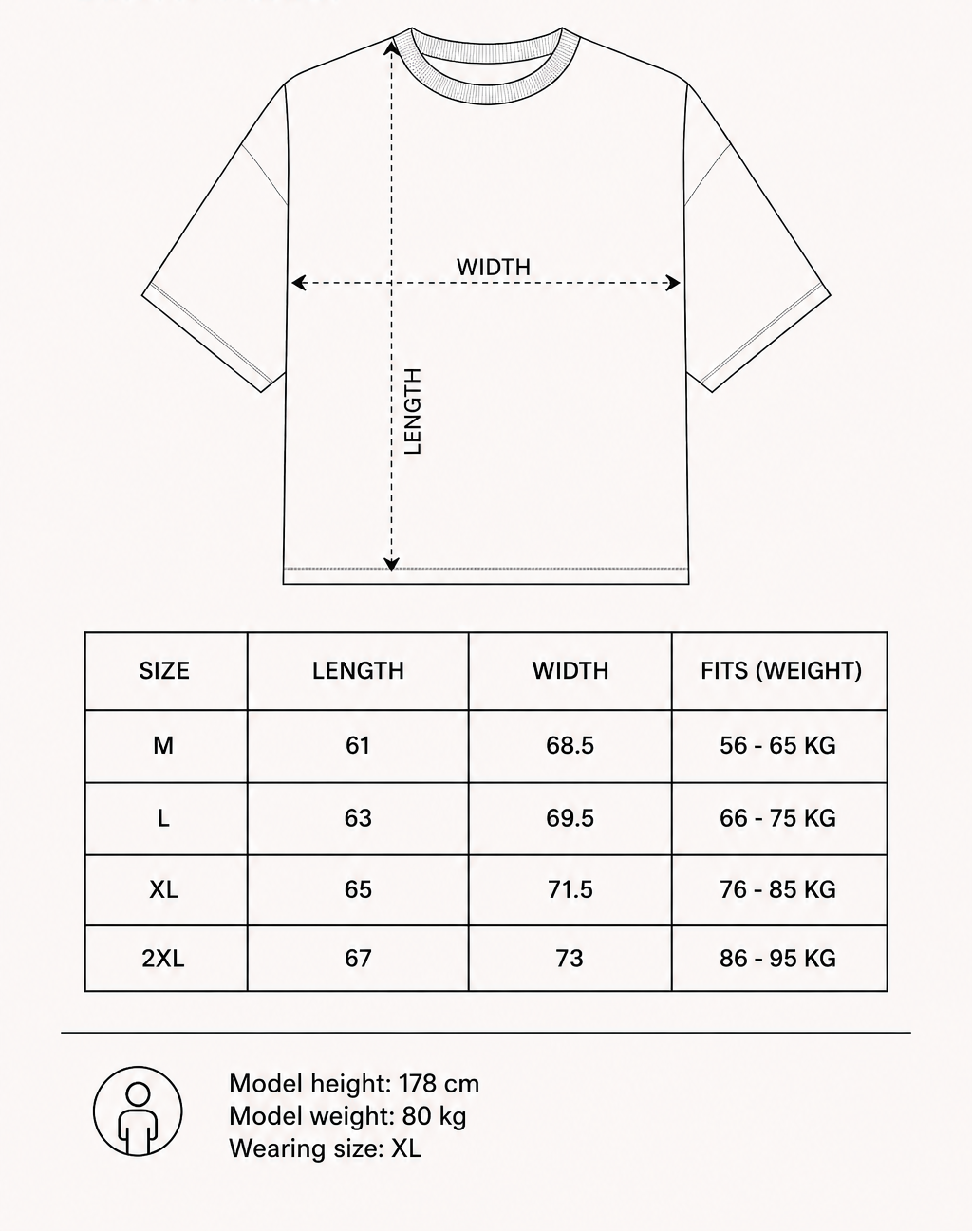 Boxy-fit T shirt Baby Blue